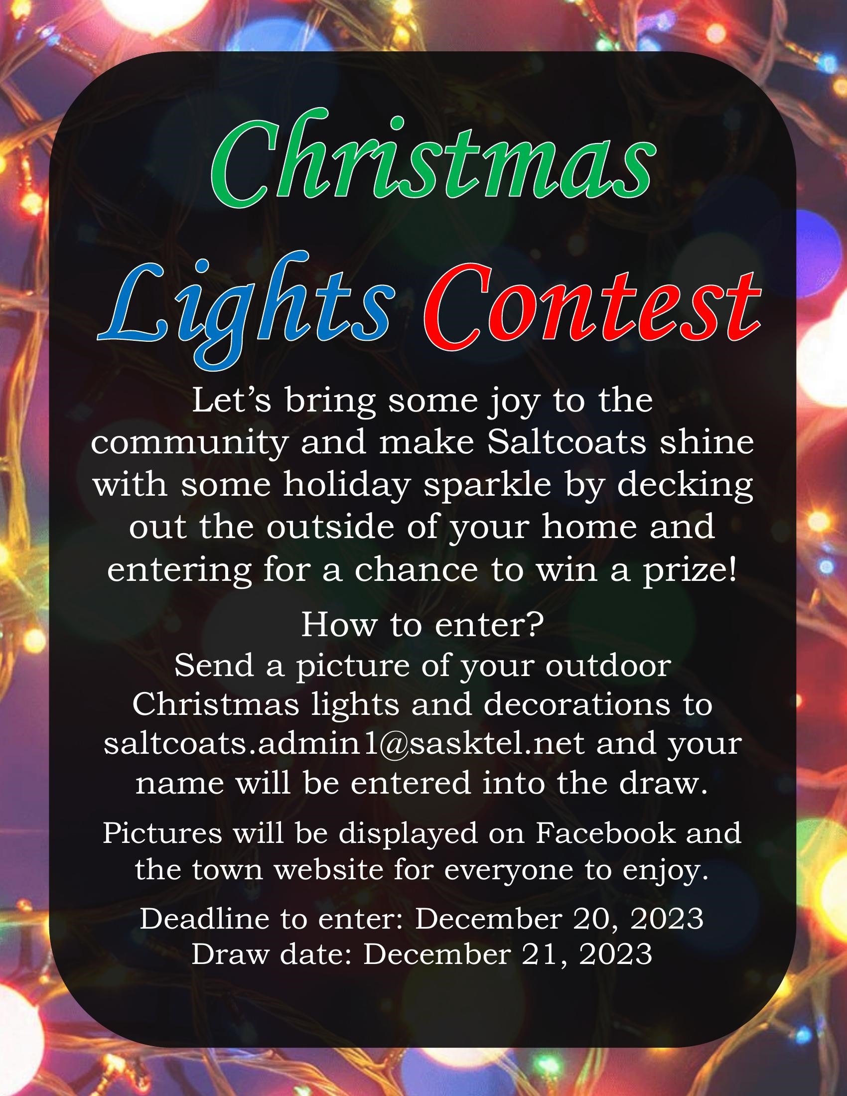 Christmas Lights Contest 2023